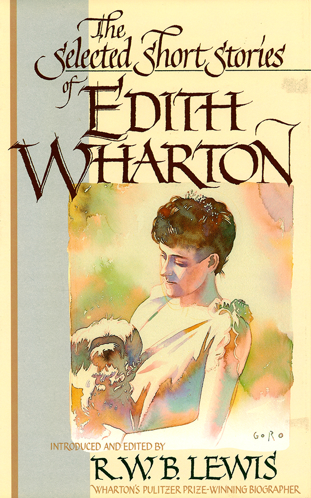 “Edith Wharton” book cover (Scribners) D:Carole Lowenstein
