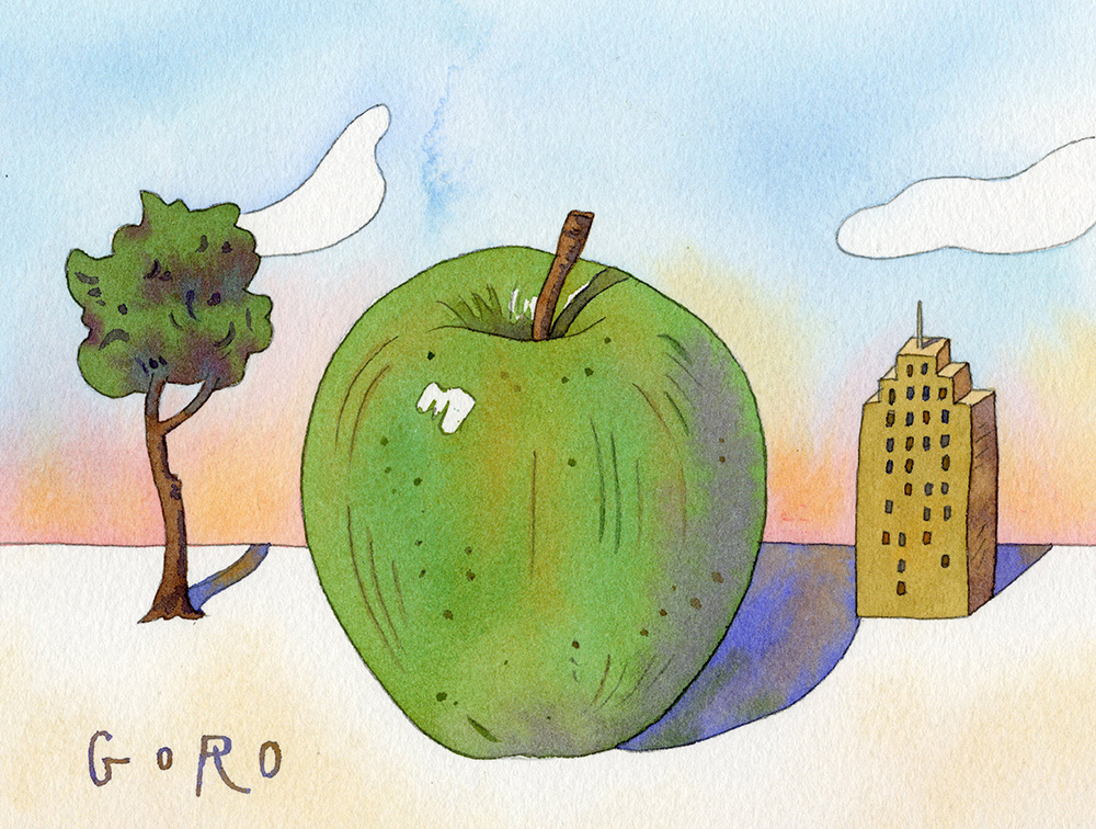 “The Big Green Apple” a commission for the person who loves Green Apple